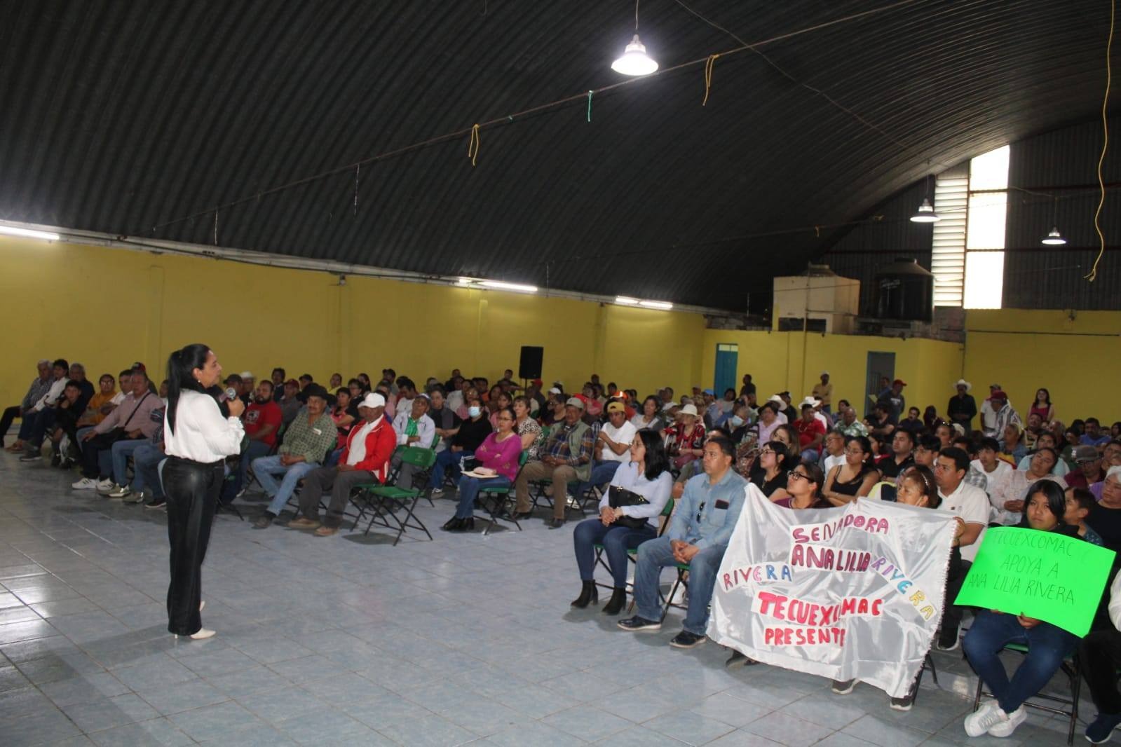 Pide Ana Lilia Rivera a tlaxcaltecas no permitir que dádivas compren su participación democrática